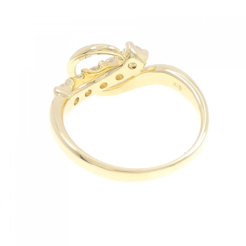 Nhẫn kim cương K18YG 0.50CT 673452