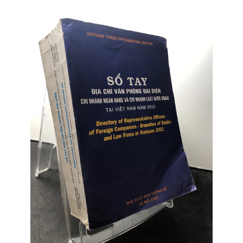 Sổ tay địa chỉ văn phòng đại diện chi nhánh ngân hàng và chi nhánh luật nước ngoài tại Việt Nam năm 2002 mới 80% bẩn nhẹ HPB1209 GIÁO TRÌNH, CHUYÊN MÔN 917059