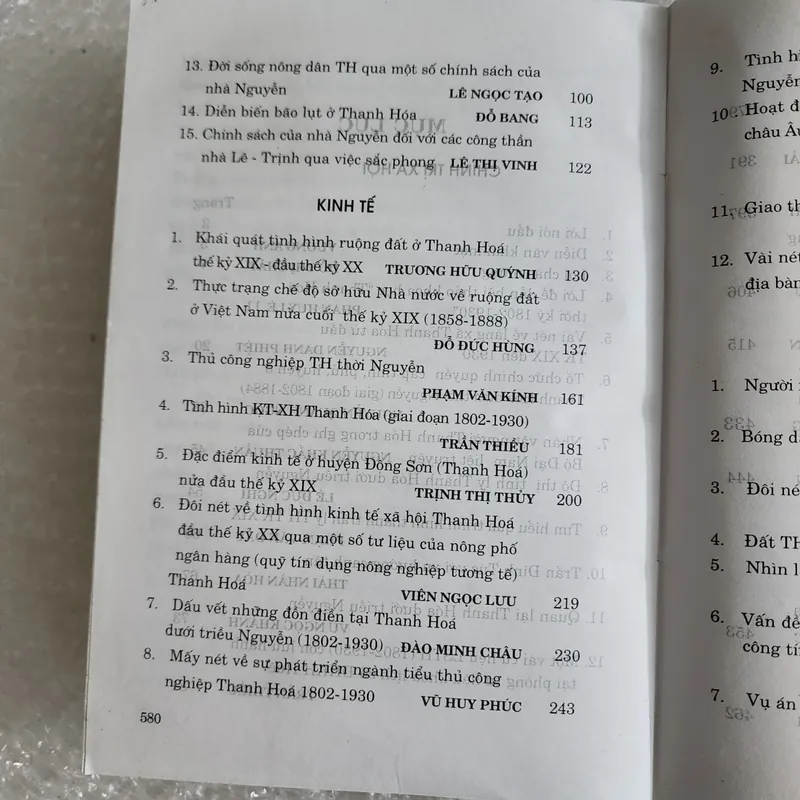 Thanh Hóa thời kỳ 1802-1930 | kỷ yếu hội thảo khoa học | 2003 568820