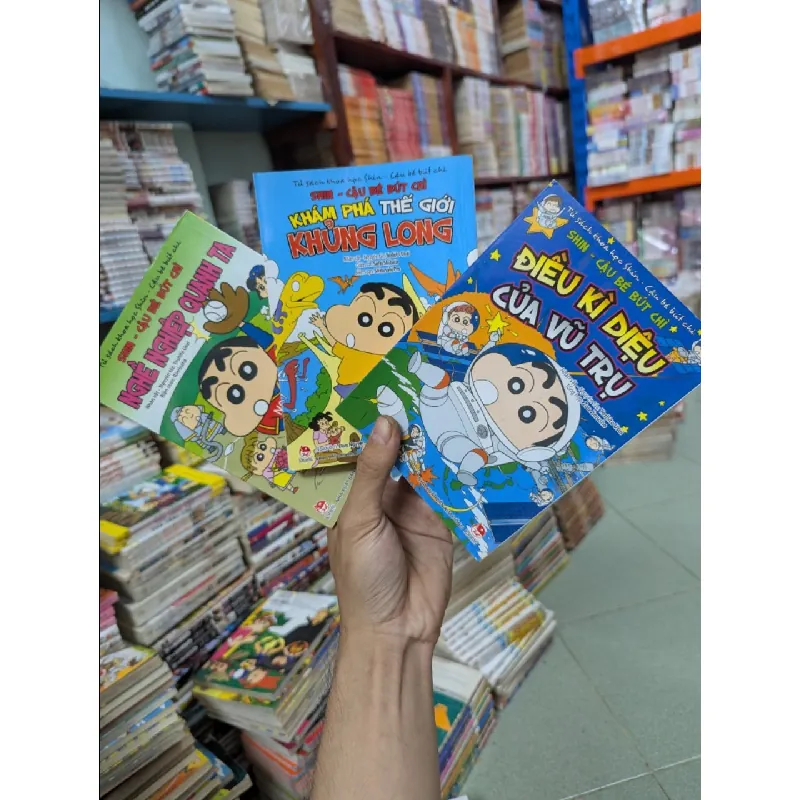 Truyện tranh shin - tủ sách khoa học shin 497267