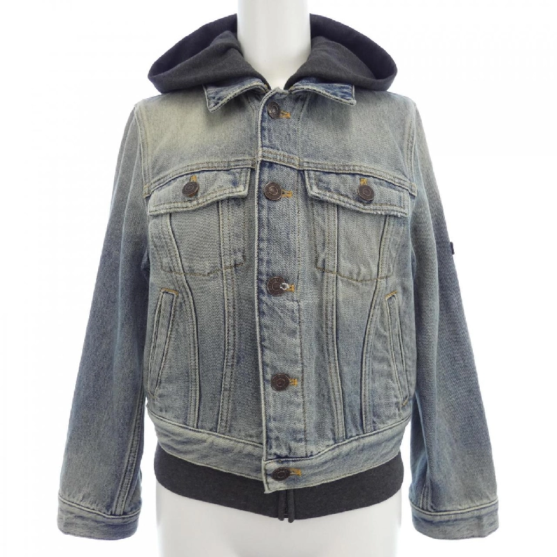 【Mã giảm giá】Balenciaga BALENCIAGA Áo khoác denim 637179