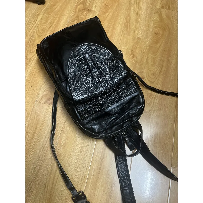 Balo nam, túi đeo chéo da thật 2hand 958591
