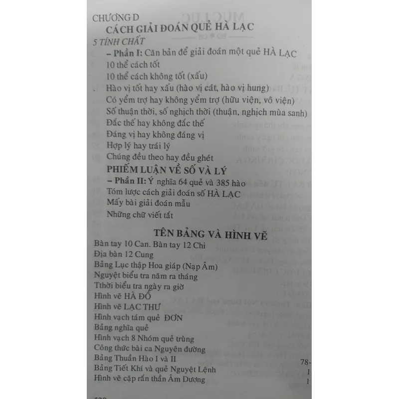 Kinh Dịch bát tự hà lạc  733645