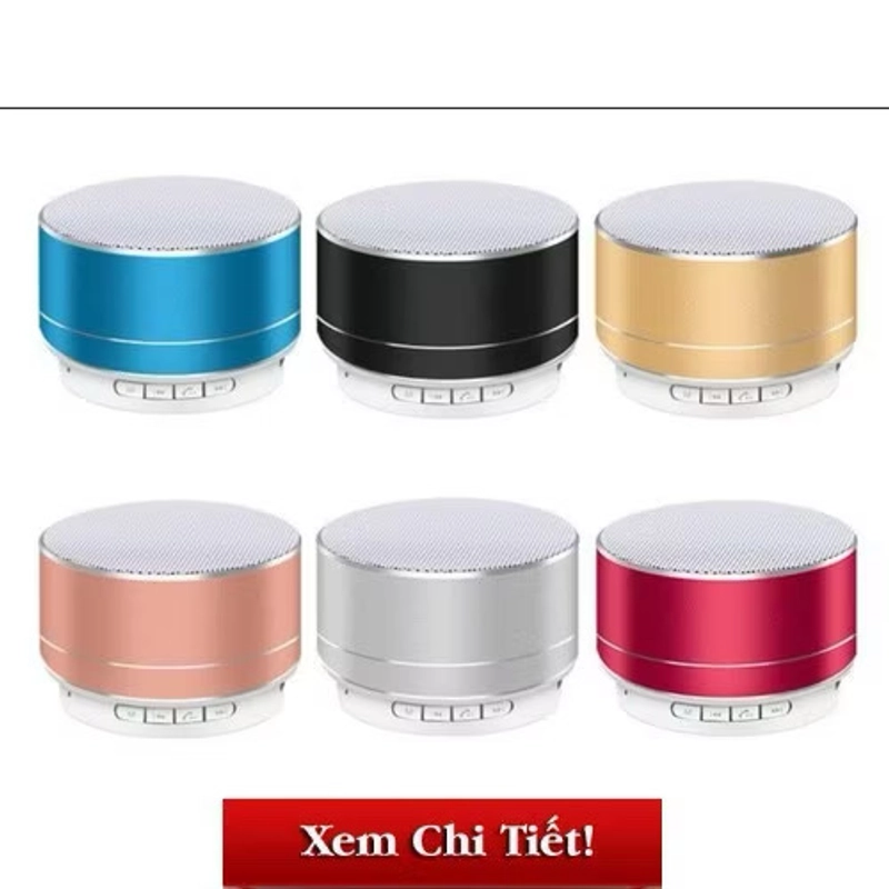 Loa Bluetooth Vỏ Nhôm A10 Mini Di Động Âm Thanh Tuyệt Hay [A10 Màu Ngẫu Nhiên] 509188