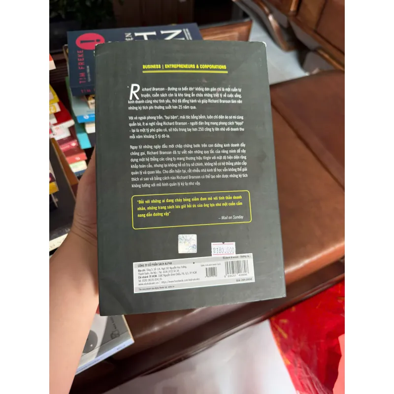 Tự Truyện Richard Branson – Đường Ra Biển Lớn | Sách Doanh Nhân Kinh Điển- K4 1026011