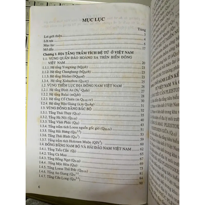 ĐỊA CHẤT VÀ MÔI TRƯỜNG ĐỆ TỨ VIỆT NAM - TS. HOÀNG NGỌC KỶ 559710