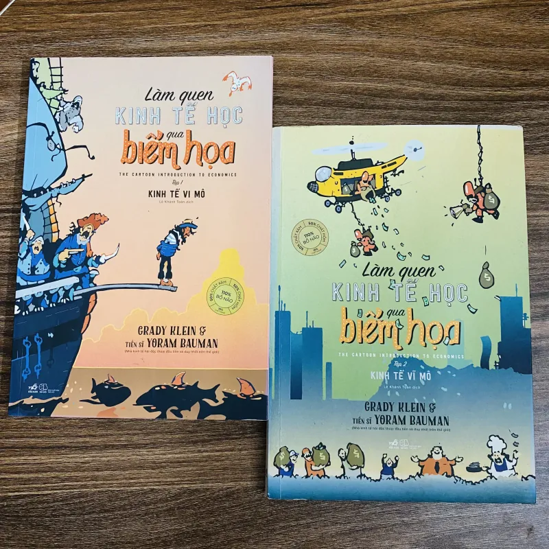 Combo 2c: làm quen kinh tế học qua biếm hoá cuốn 1+2 936326
