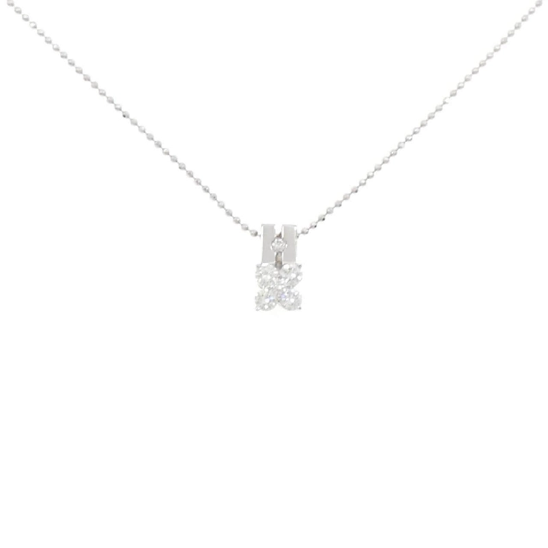 Dây chuyền kim cương hoa PT900/PT850 0.30CT - Hàng hiệu Chính hãng 861308