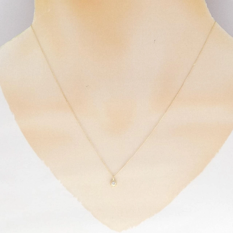 K18YG Dây chuyền kim cương - Hàng hiệu Authentic 858765