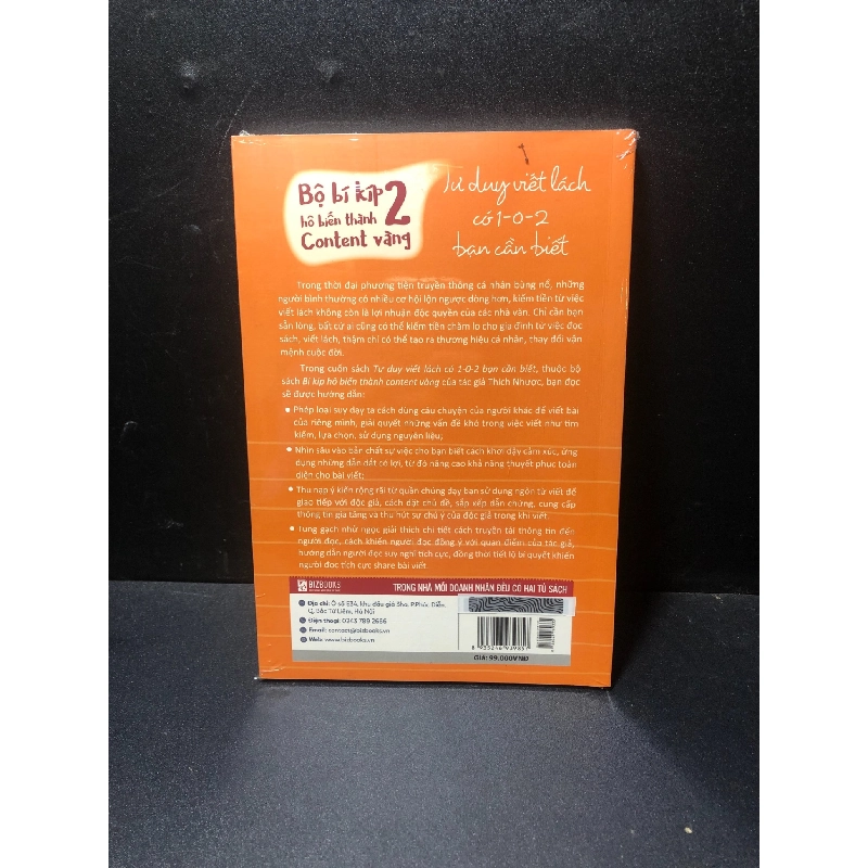 Bộ bí kíp hô biến thành content vàng 2 tư duy viết lách có 102 bạn cần biết Thích Nhược mới 100% HCM1011 912690