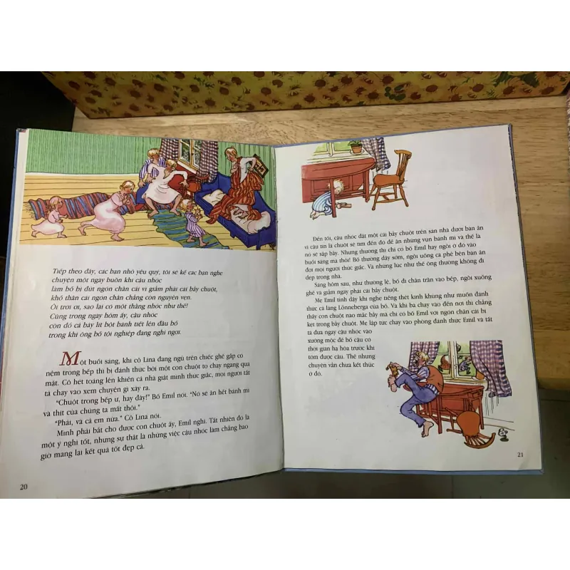 Thằng Nhóc Emil, bản truyện tranh khổ to 572056