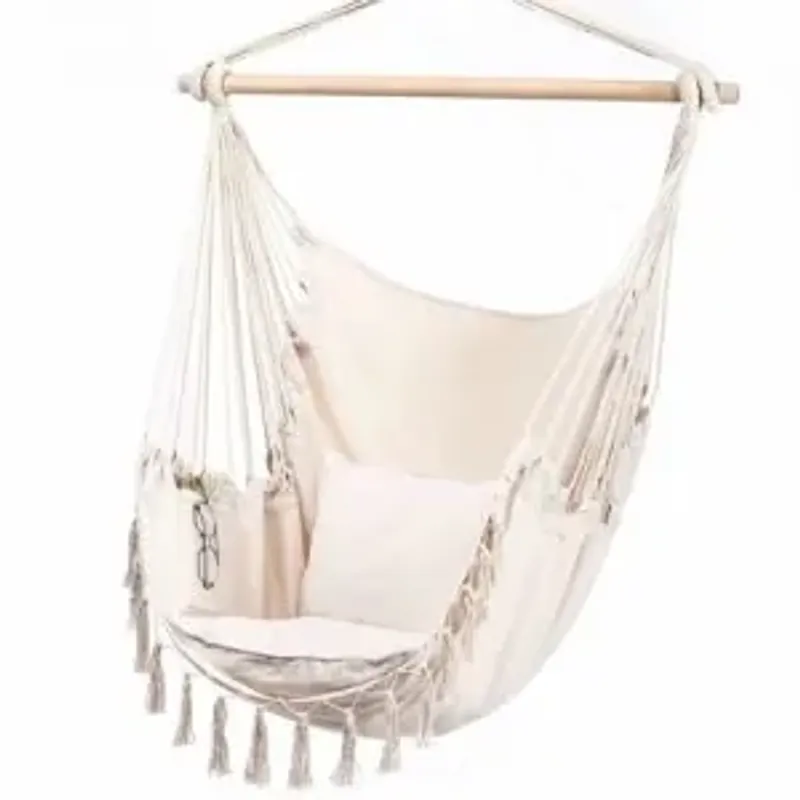 Võng xích đu treo vải linen còn mới 99%  591072