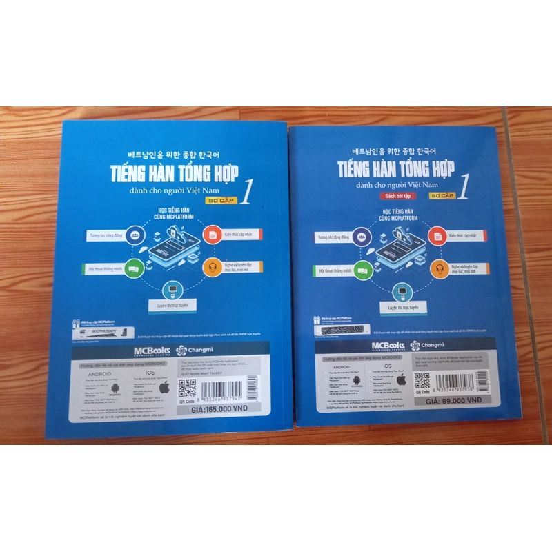 Combo 2 quyển Tiếng Hàn Tổng Hợp&Bài Tập Tiếng Hàn 547556