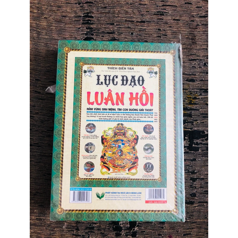 LỤC ĐẠO LUÂN HỒI  - sách mới 100%, còn nguyên siêu, bìa cứng, khổ to  354185
