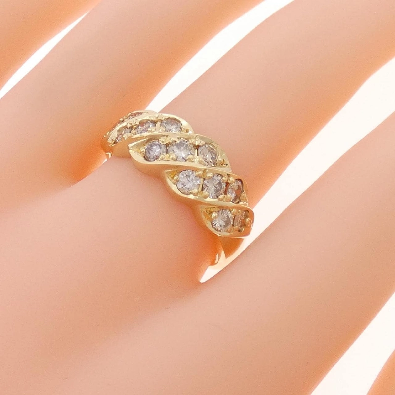 Nhẫn kim cương K18YG 1.00CT - Hàng hiệu Chính hãng 850219