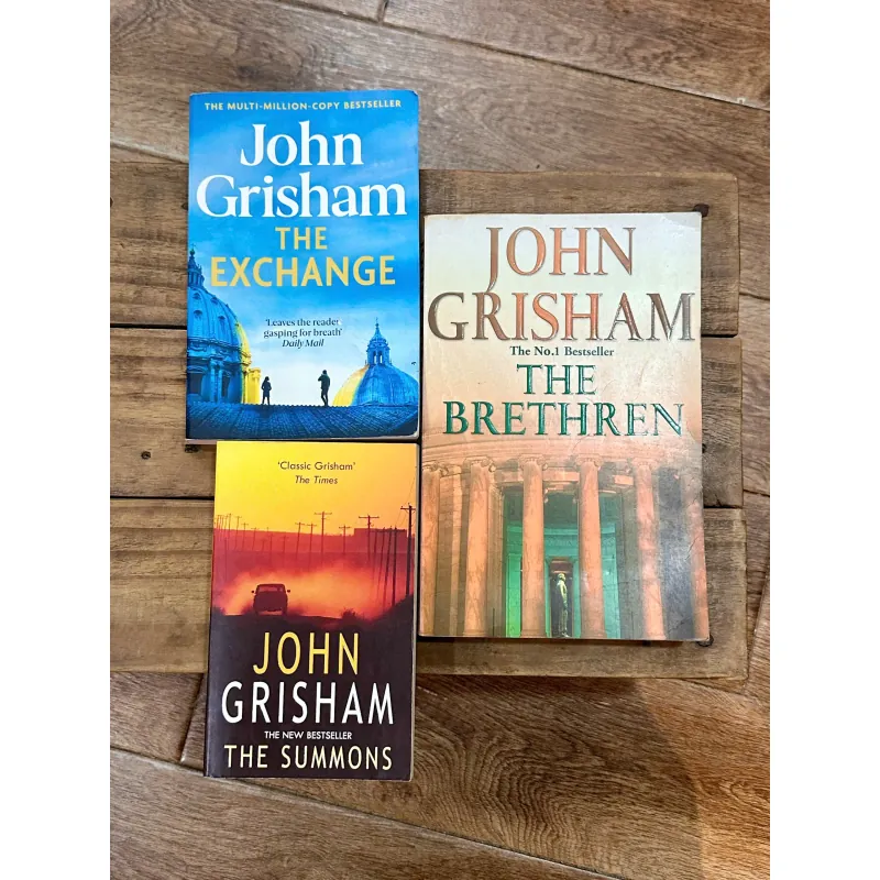 Combo Sách John Grisham - The Exchange/The Summons/The Brethren 736273