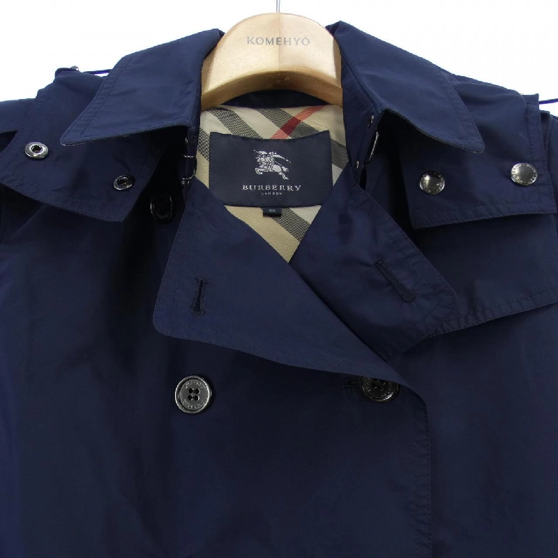 【Mã giảm giá】Áo khoác trench Burberry London 636530