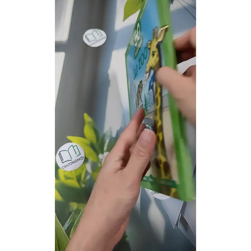 [MIỄN PHÍ BỌC SÁCH] 50 Surprises Au Zoo ( Pháp) 990375