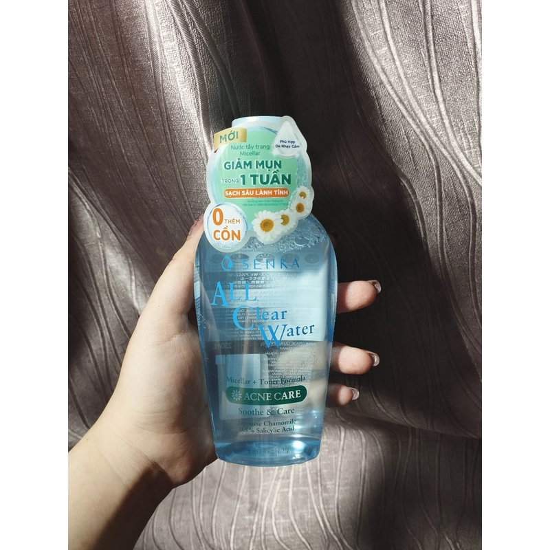 Nước Tẩy Trang Senka A.L.L Clear Milky Water 230ml - Mới 100% (SEAL) - Giá gốc: 119k 447475