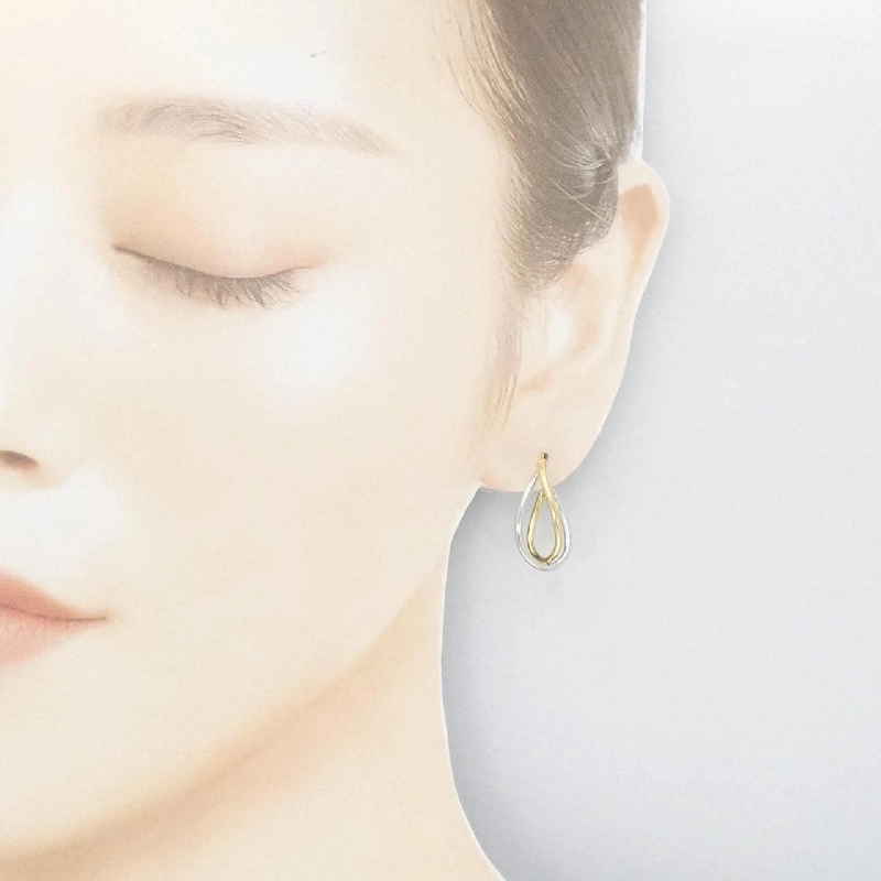 Bông tai 750YG/750WG - Hàng hiệu Authentic 872515