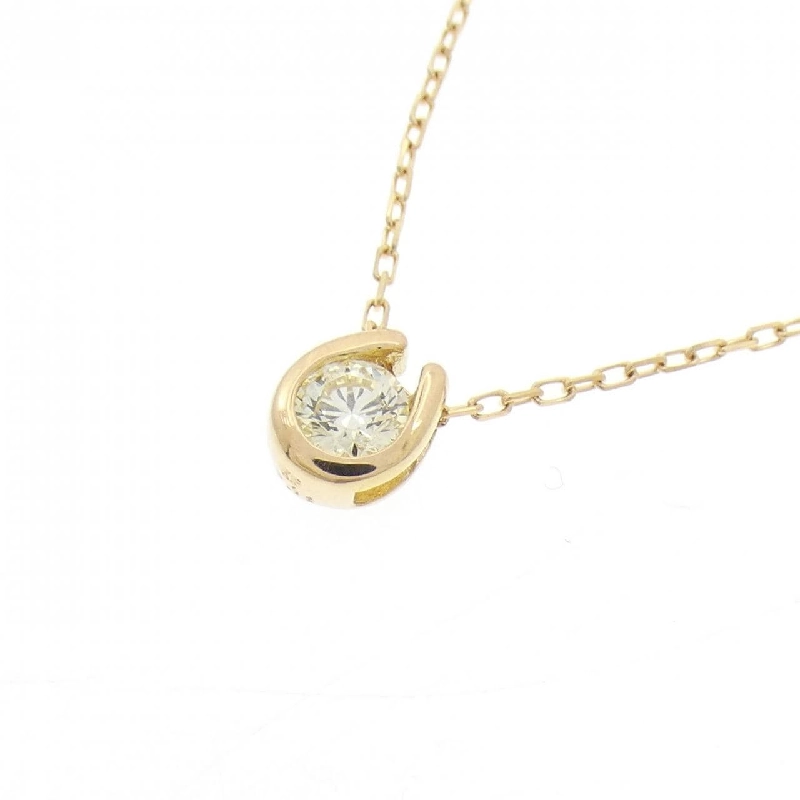 K18YG Dây chuyền kim cương 0.13CT - Hàng hiệu Authentic 856689