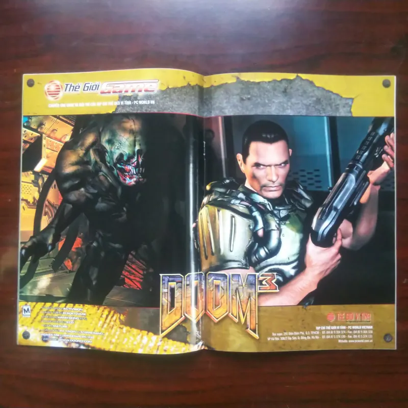 Thế Giới Game - Số 11- Doom + Viewtiful Joe [Tạp Chí Game] Có Poster 1036228