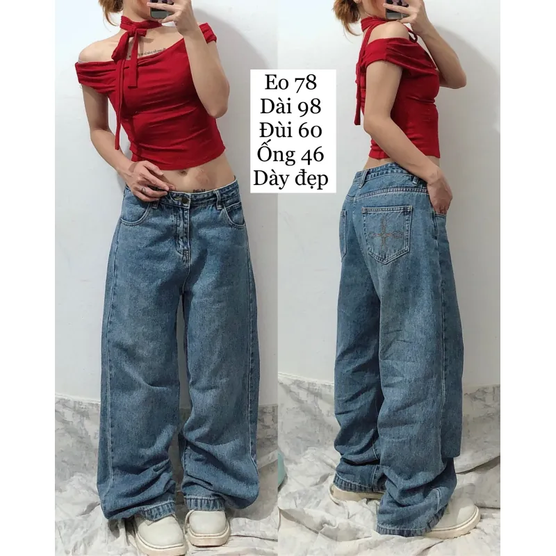 Quần jeans suông  999834