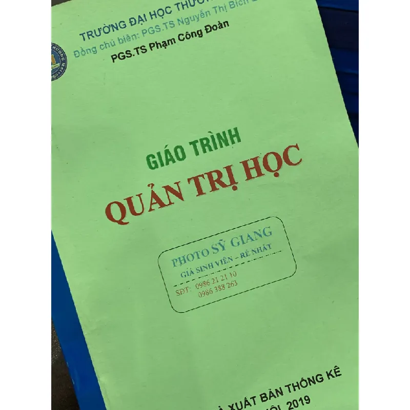 Giáo trình Quản trị học – Bộ GD&ĐT 554303