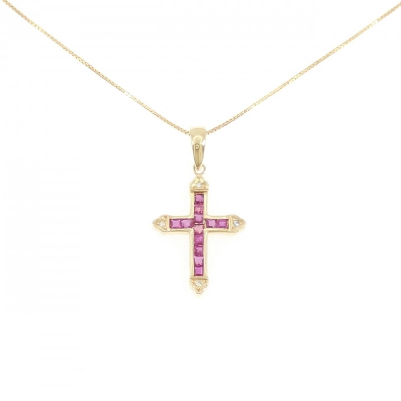 K18YG Đeo chéo Ruby 0.30CT - Hàng hiệu Chính hãng 861131