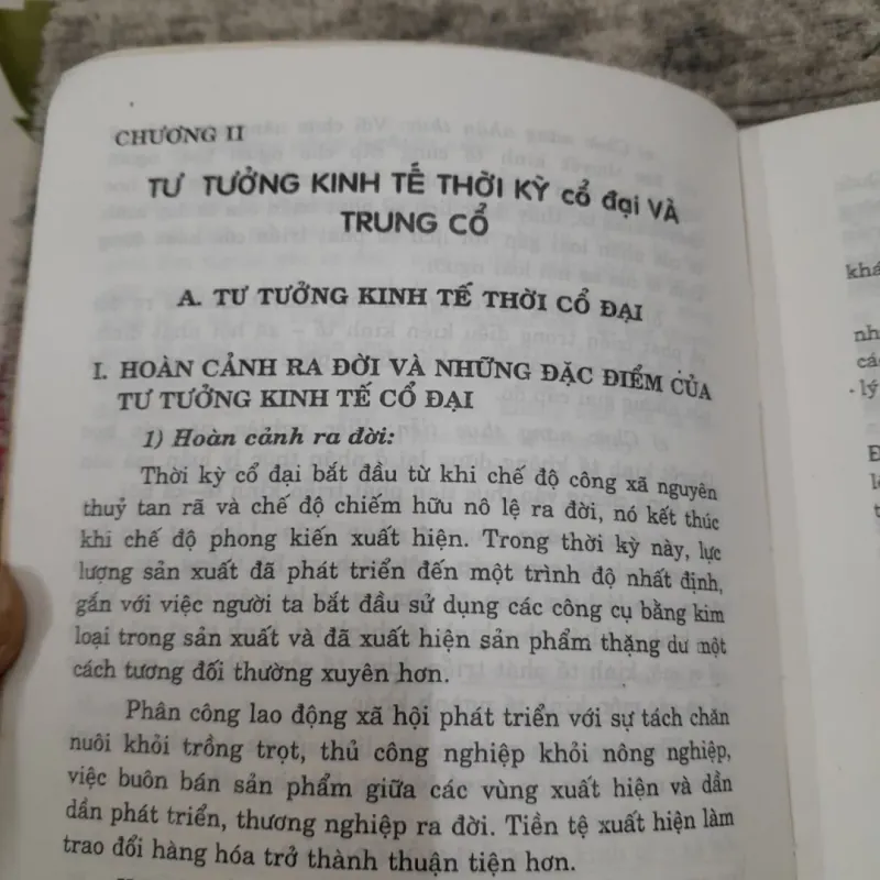Lịch sử CÁC HỌC THUYẾT KINH TẾ. Chủ biên GV Nguyễn Văn Trình 788456