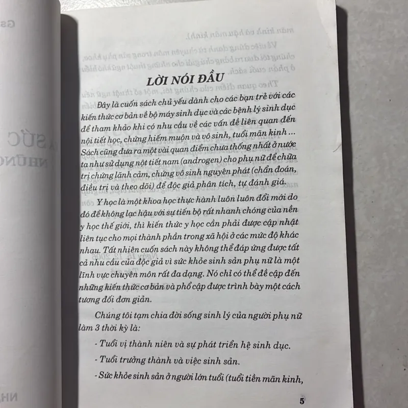 Phụ nữ và sức khỏe sinh sản: những bình thường gặp - Bs Phạm Gia Đức 757211