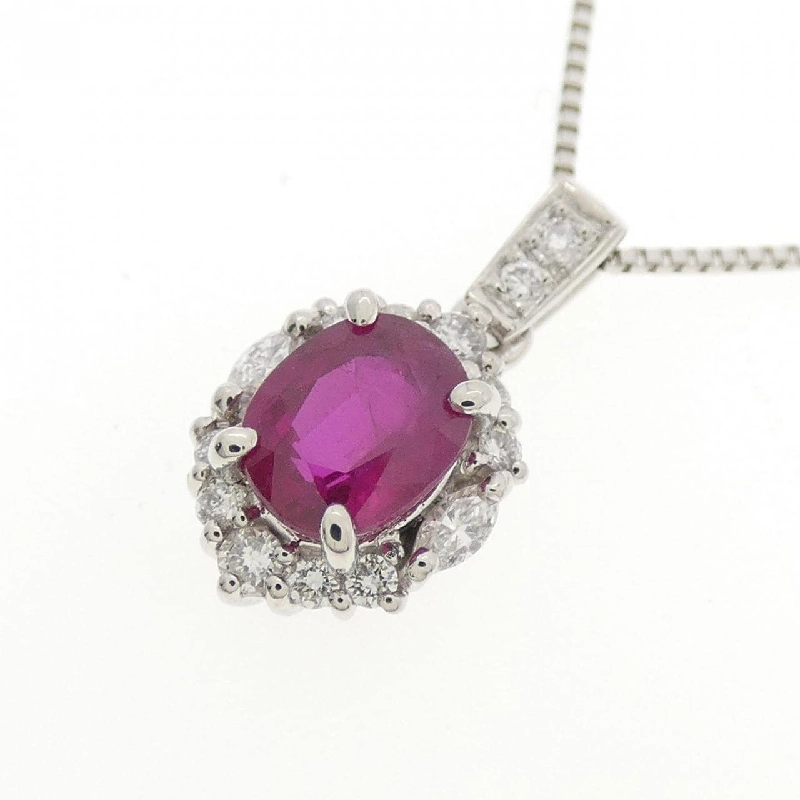 Dây chuyền ruby PT900/PT850 1.057CT - Hàng hiệu chính hãng 867199