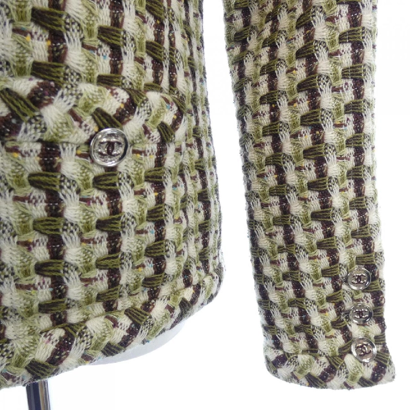 CHANEL P75217V66707 23A Áo khoác không cổ - Hàng hiệu Chính hãng 818171