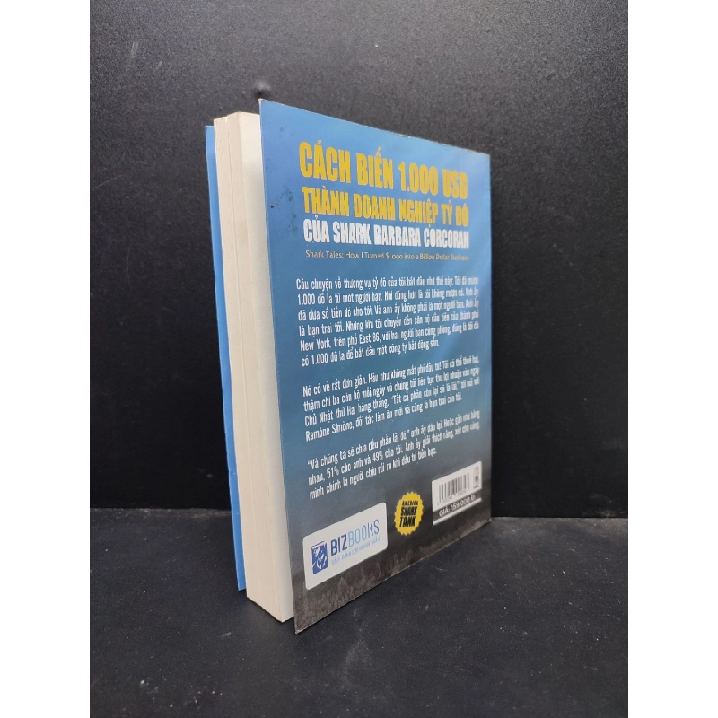 Cách Biến 1000 USD Thành Doanh Nghiệp Tỷ Đô Của Shark Barbara Corcoran mới 80% ố nhẹ 2019 HCM2405 Barbara Corcoran SÁCH KỸ NĂNG 914582