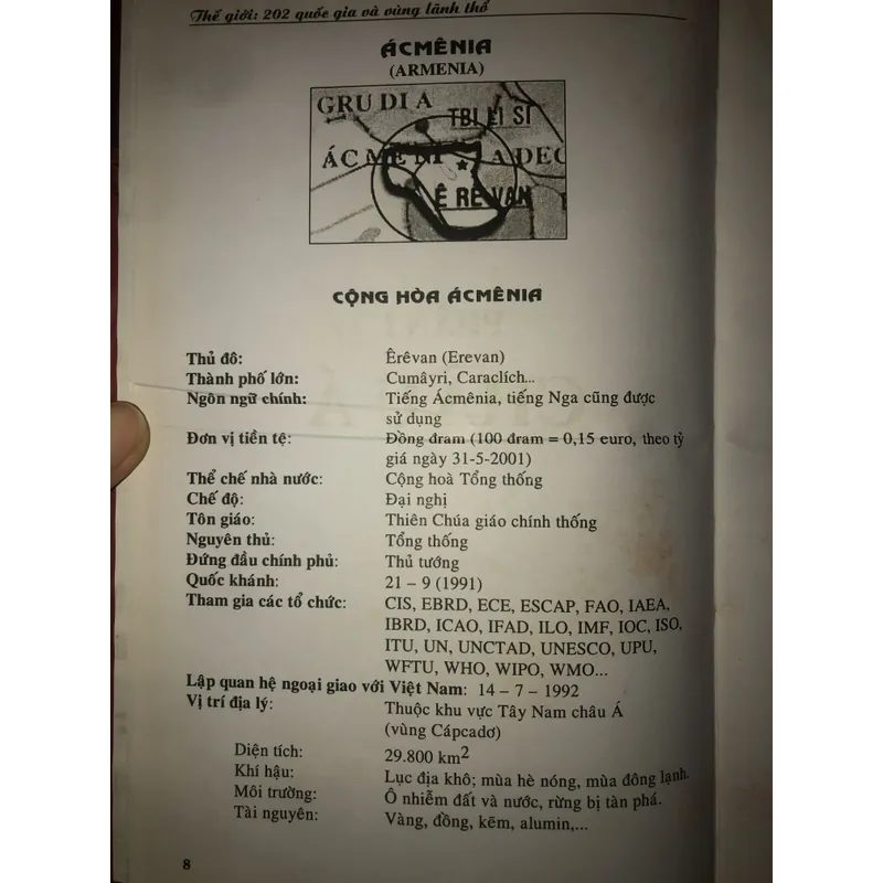 Thế giới: 202 quốc gia và vùng lãnh thổ 694472