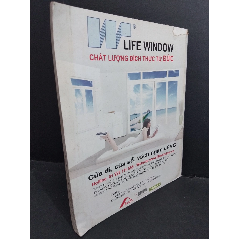 Kiến trúc nhà đẹp - Đẹp những góc nhìn mới 70% ố bẩn nhẹ ẩm góc rách bìa HCM2811 TẠP CHÍ, THIẾT KẾ, THỜI TRANG 924040