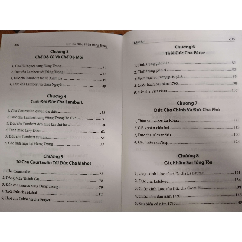 Lịch sử giáo phận đàng trong - 611 trang - TÂM LINH - TÔN GIÁO - THIỀN - ANTQ2911-20 923576