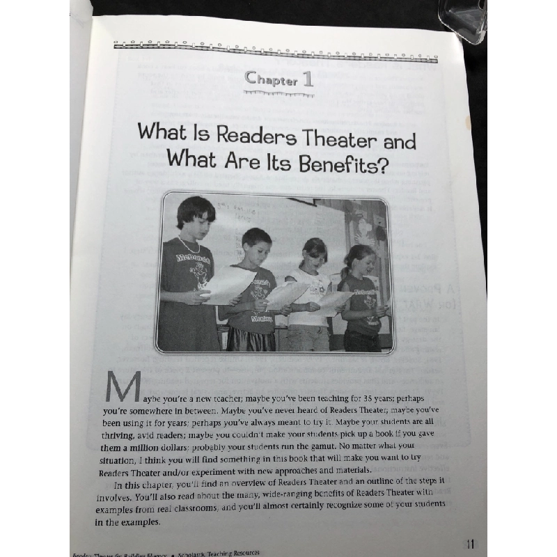 Readers theater for building fluency mới 80% bẩn nhẹ Scholastic HPB2808 HỌC NGOẠI NGỮ 350453