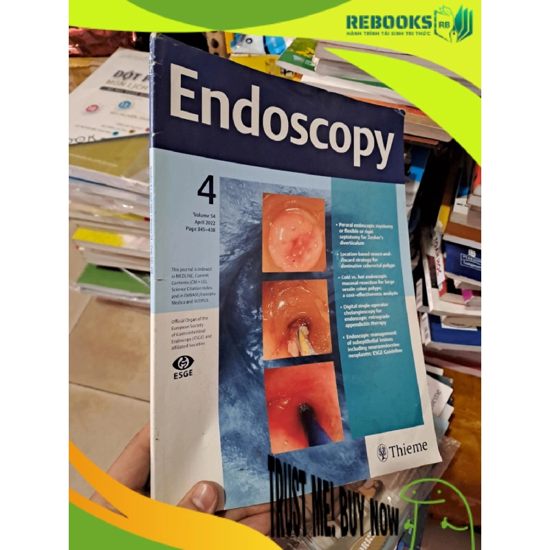 (TẶNG BOOKMARK) Endoscopy 4 volume 54 4/2022 RBK0808 TẠP CHÍ, THIẾT KẾ, THỜI TRANG 943841