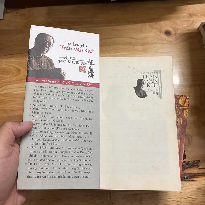 II Tựa Sách: Tự Truyện Trần Văn Khê _ Những Câu Chuyện Từ Trái Tim - 2012 701001