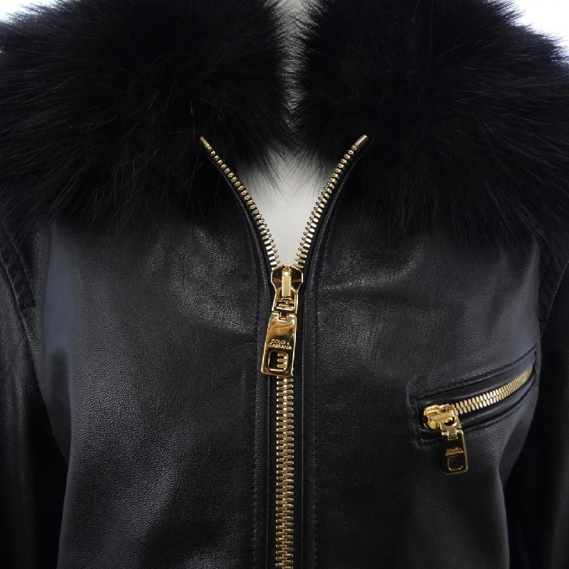 Dolce & Gabbana DOLCE&GABBANA F9E08L/FUL9C Áo khoác da - Hàng hiệu Chính hãng 814949