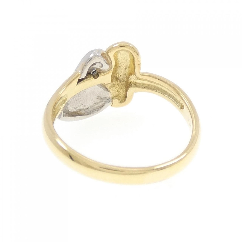 Nhẫn kim cương hình trái tim K18YG/PT 0.03CT - Hàng hiệu chính hãng 855520