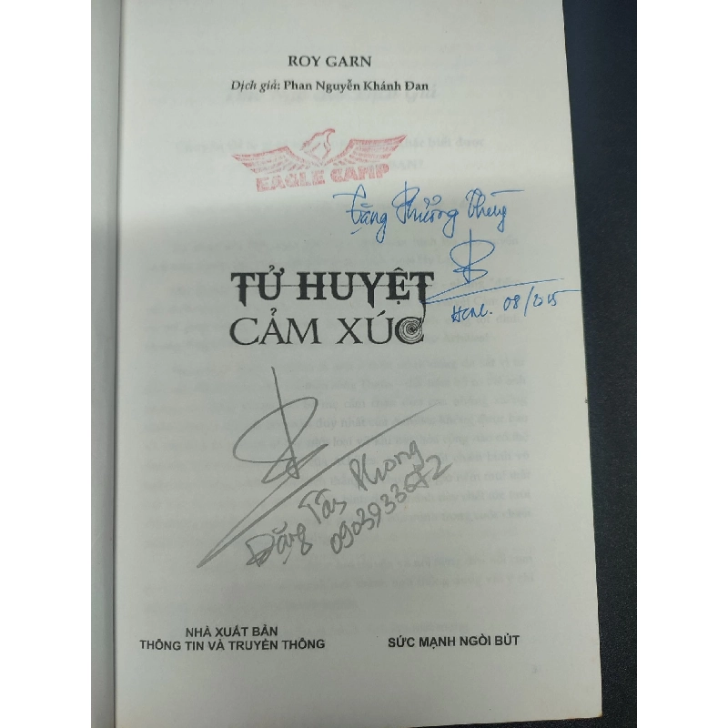 Tử Huyệt Cảm Xúc mới 80% ố vàng 2014 HCM1406 Roy Garn SÁCH TÂM LÝ 915521