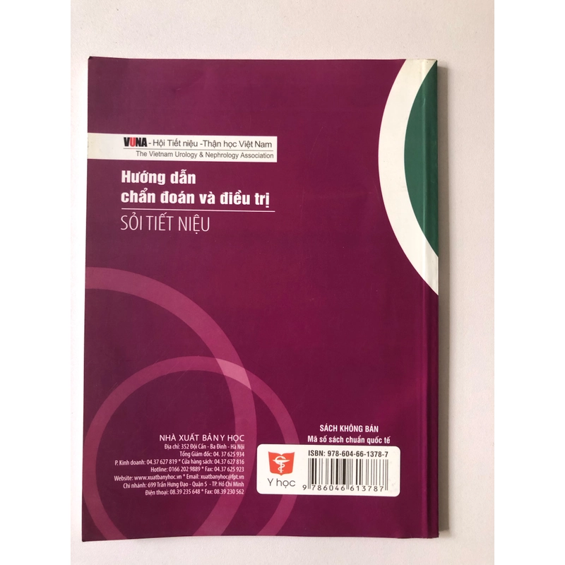 HƯỚNG DẪN CHUẨN ĐOÁN VÀ ĐIỀU TRỊ SỎI TIẾT NIỆU - 79 TRANG, NXB: 2015 291341