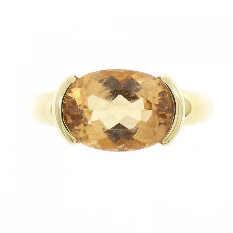 Nhẫn Topaz Hoàng Đế K18YG 3.17CT - Hàng hiệu Chính hãng 850888