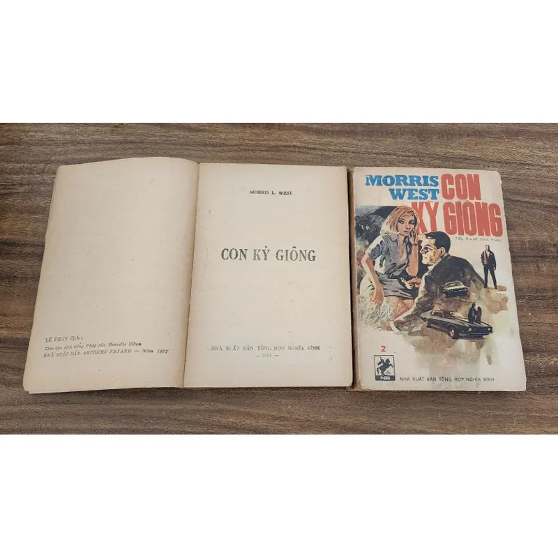 Tiểu thuyết trinh thám - chính trị của Morris West: CON KỲ GIÔNG 722942