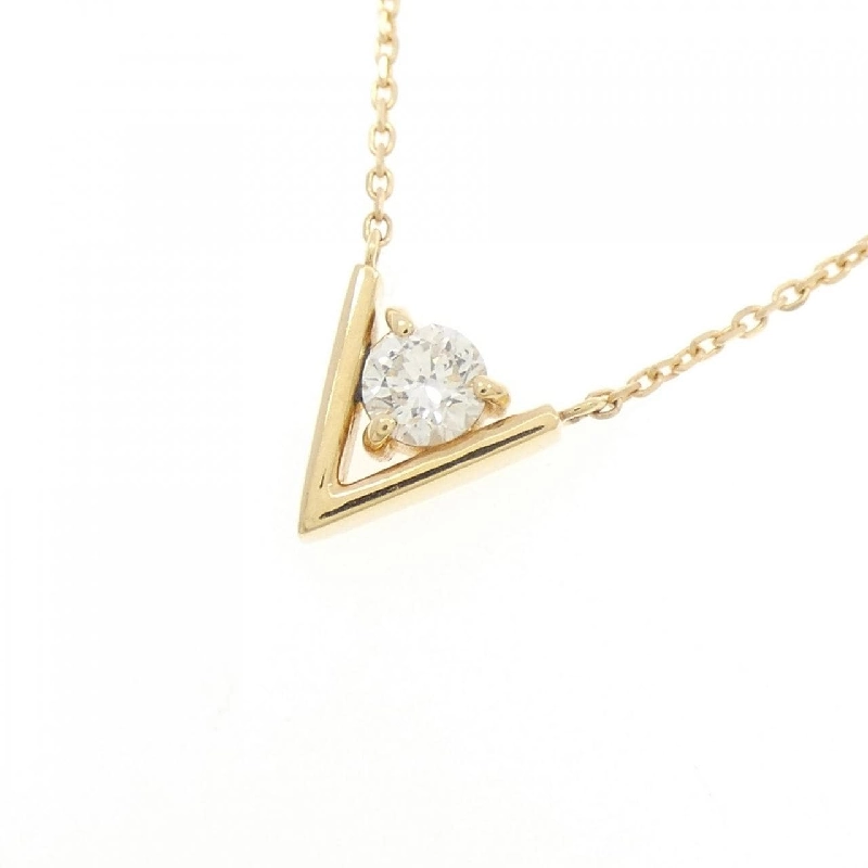 K18YG Dây chuyền kim cương 0.18CT - Hàng hiệu Chính hãng 862208