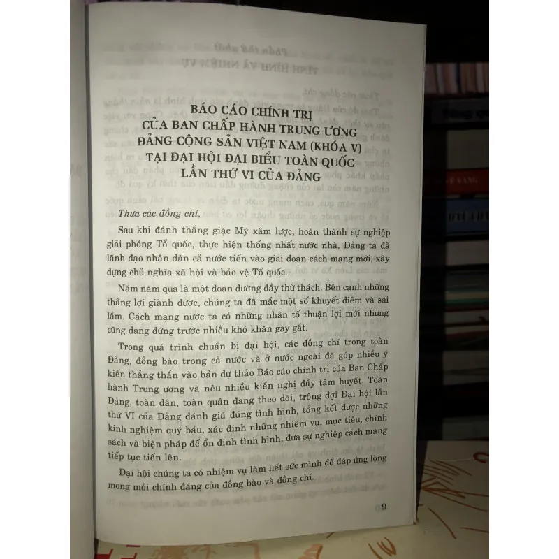 Văn kiện đại hội Đảng thời kỳ đổi mới và hội nhập (Đại hội Vl, Vll, Vlll, lV, X, XI) 754983
