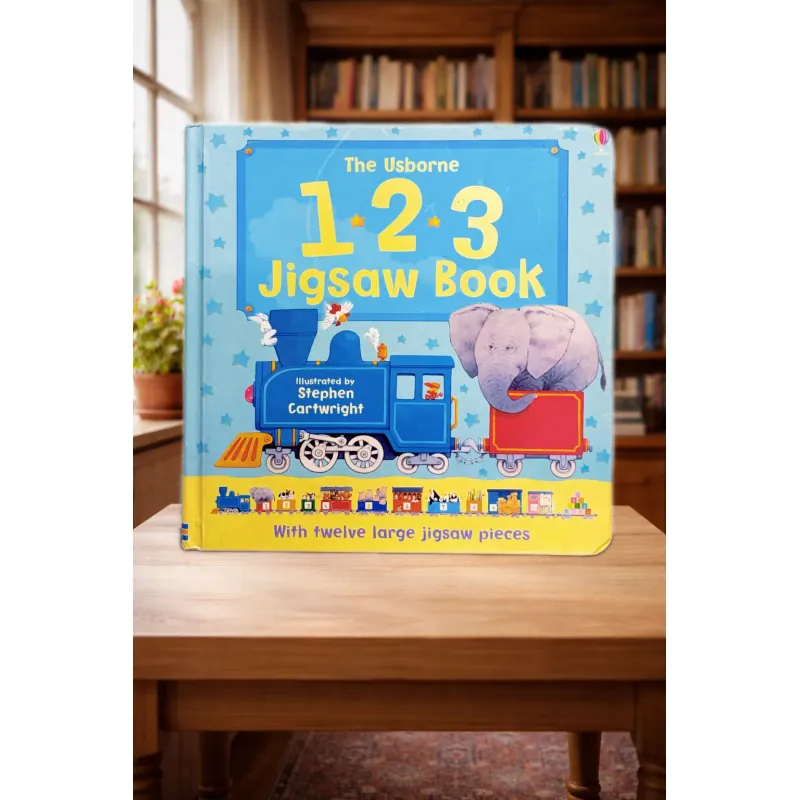 Board book - The Usborne 1 2 3 Jigsaw Book 933955