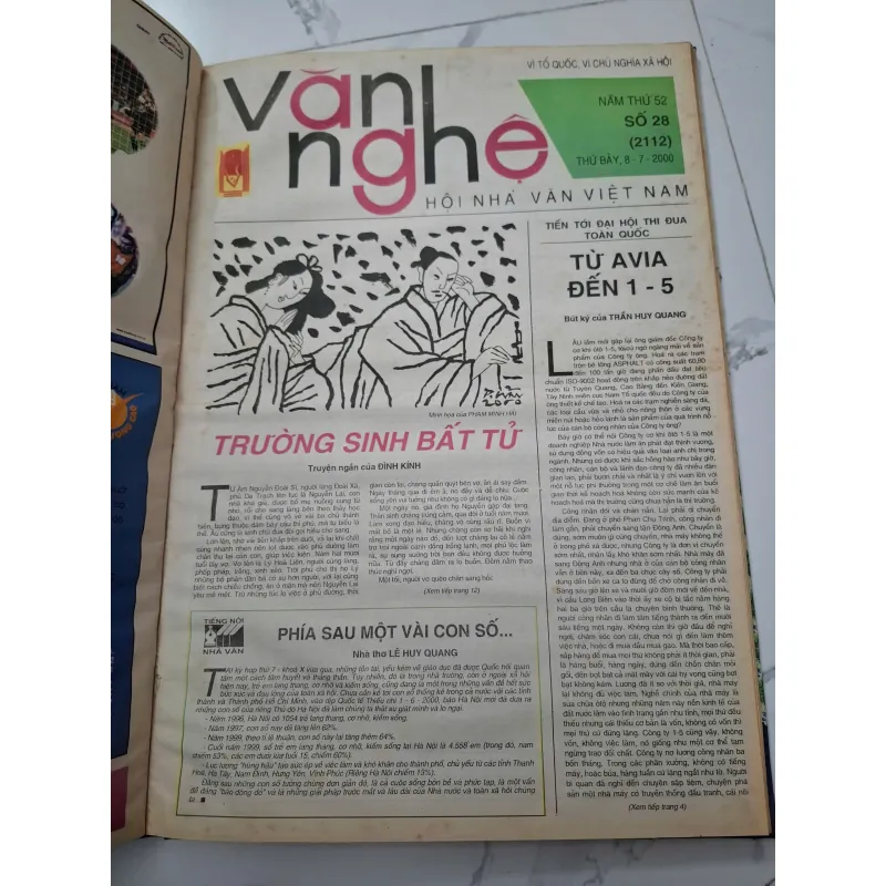 Báo Văn Nghệ 2000 số 17 đến số 35 799227